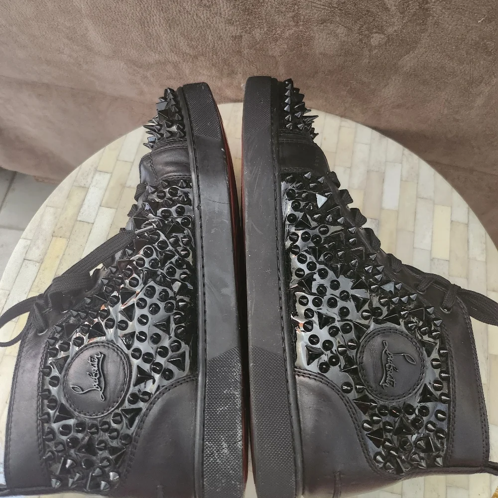 Christian Louboutin Louis Pik Pik Flat high-top sneakers size 45